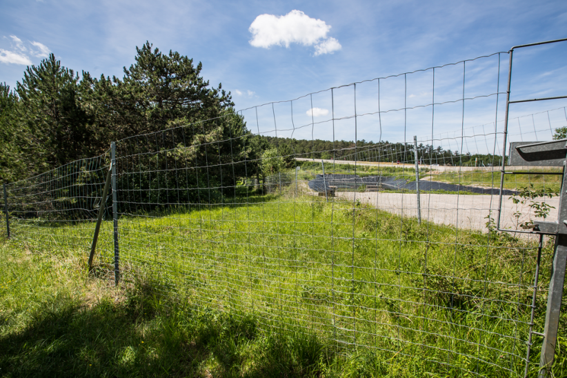 Clôtures sur l'aire du Rossignol 