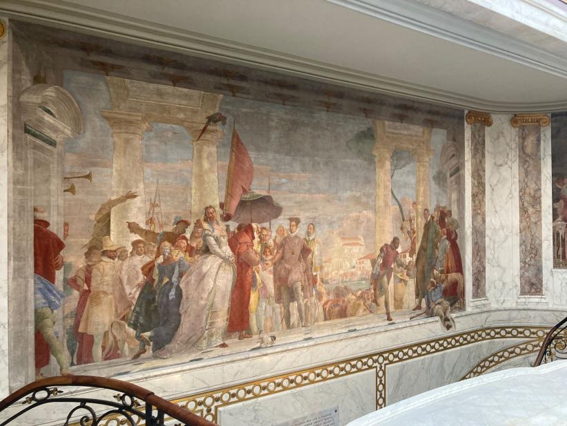 La fresque de Tiepolo