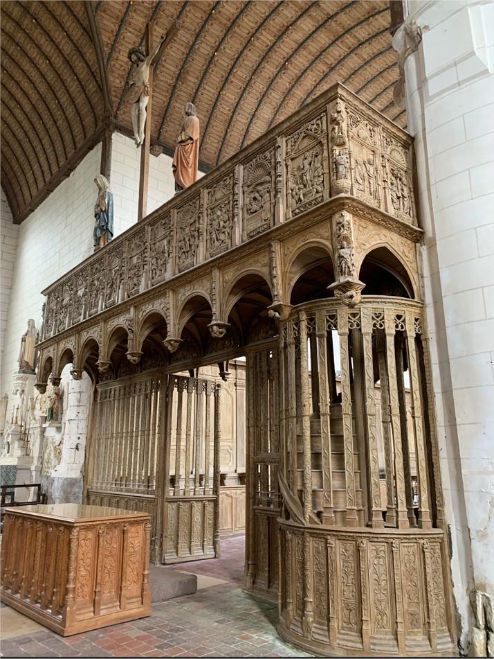 le jubé de la collégiale Notre-Dame de Villemaur-sur-Vanne