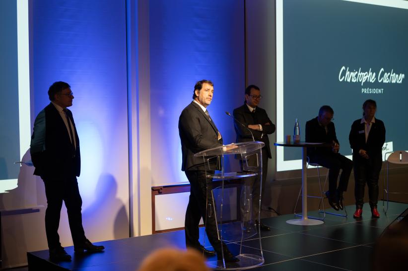 Christophe Castaner, président d'ATMB autoroutes et tunnel du Mont-Blanc