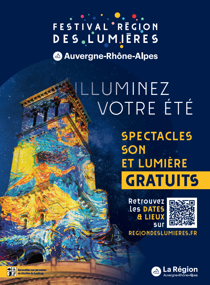 Affiche Région des Lumières 2025