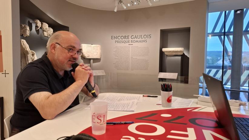 Olivier Caumont, conservateur en chef du MuséoParc Alésia