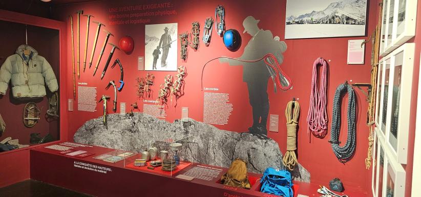 Quelques uns des objets présentés lors de l'expo