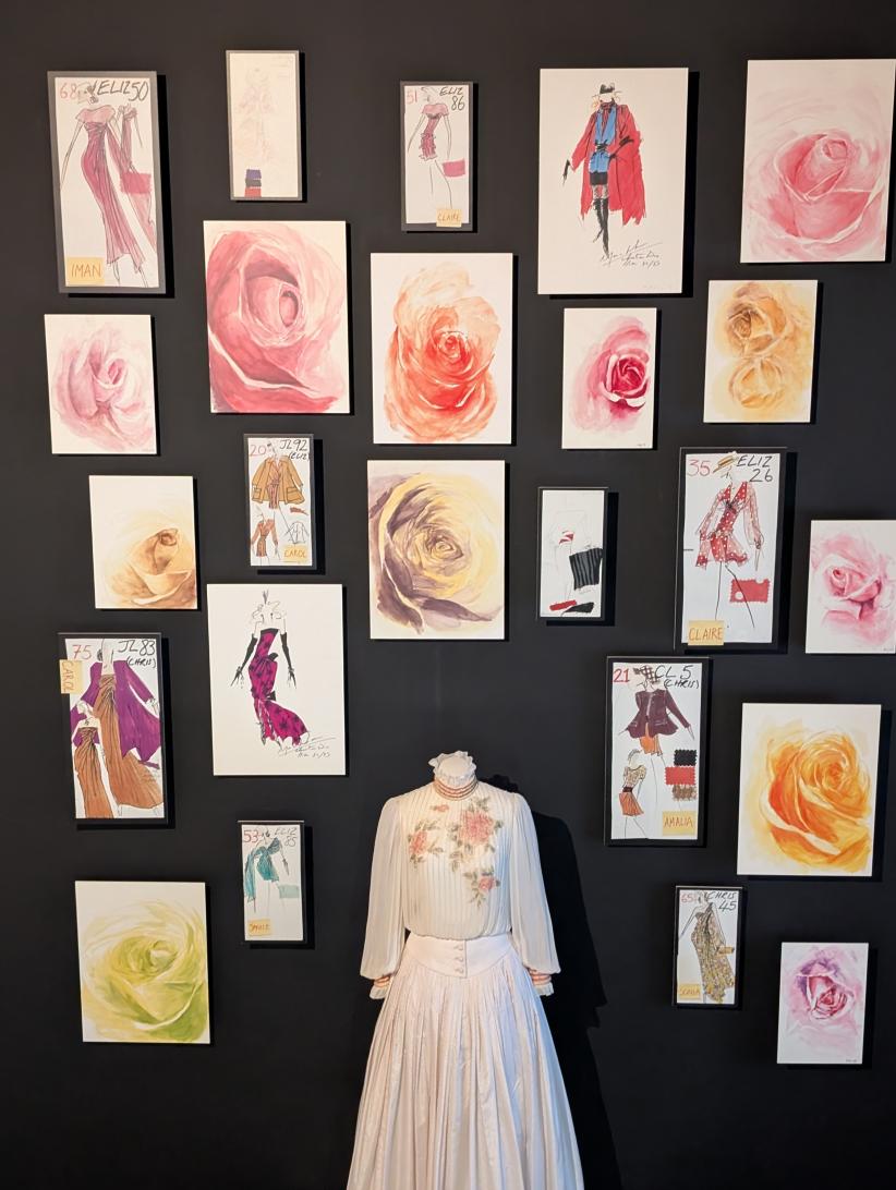 Le "mur des roses"