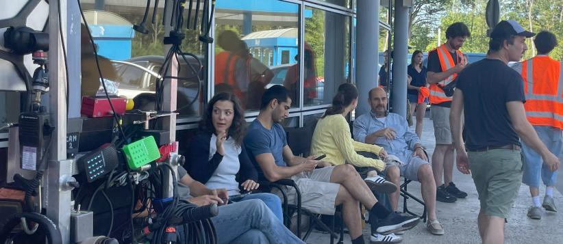 tournage la série le diplôme