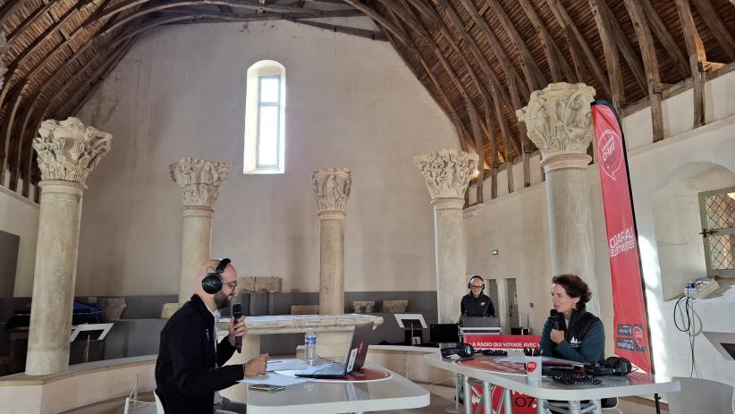 Virginie Goutayer, administratrice de l'abbaye de Cluny