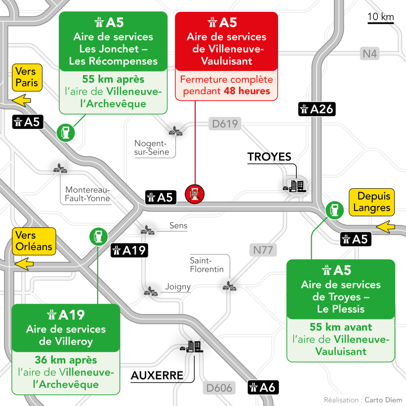 Carte de fermeture 