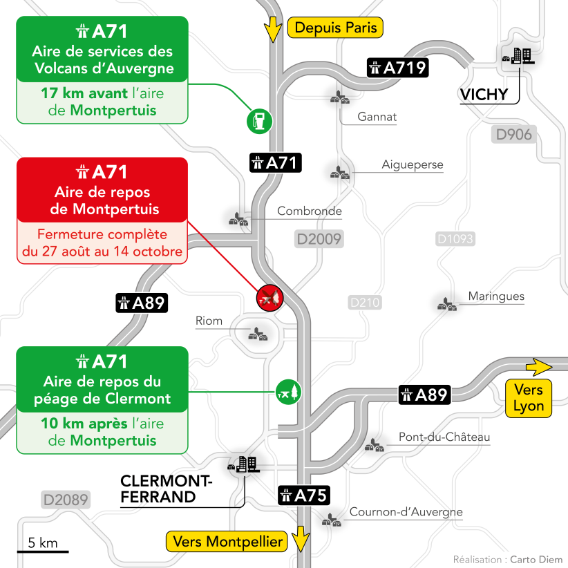 Carte de fermeture Montpertuis