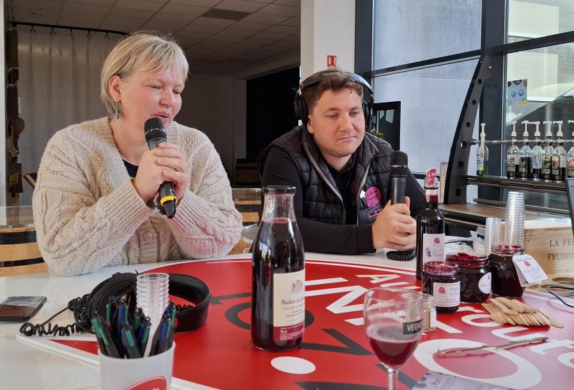Elise Bazzana et Camille Olivier