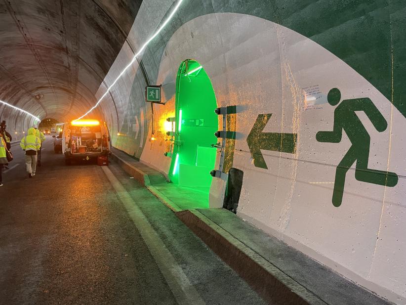 Le tunnel du Vuache s’apprête à rouvrir 5 mois après un incendie  