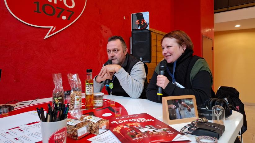 Vincent Laroche et Caroline Assolari