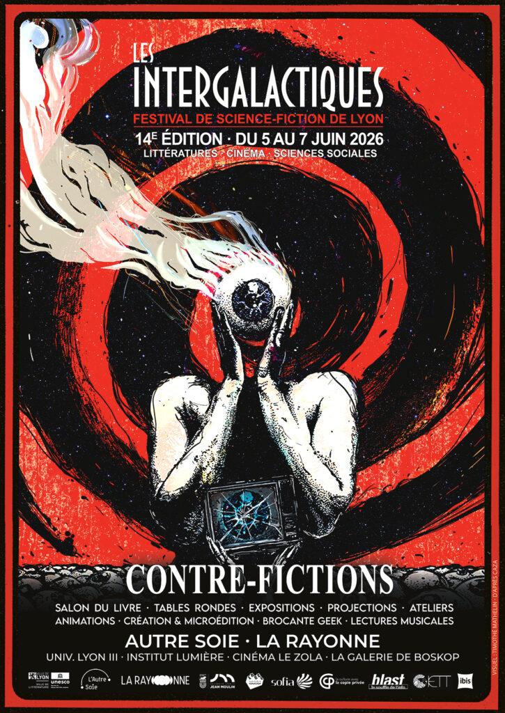Affiche festival Les Intergalactiques