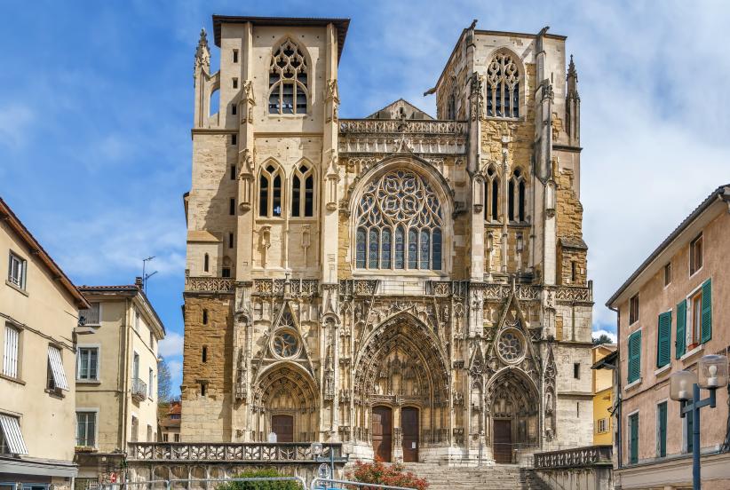 Vienne Cathédrale Isère Rhône-Alpes