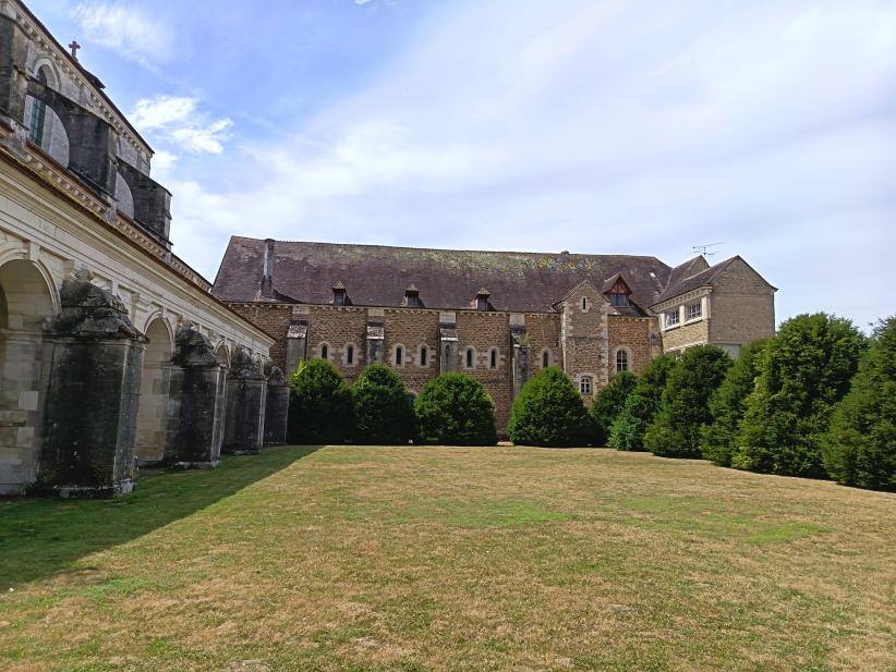L'abbaye de Pontigny dans l'Yonne