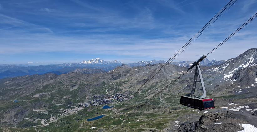 La télécabine de la Cime Caron @ Autoroute INFO