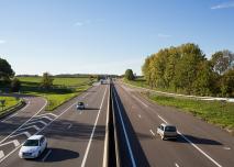Image de l'autoroute A6, réseau APRR
