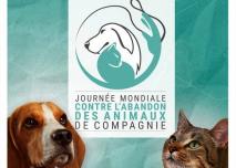 L'affiche de la Journée mondiale contre l'abandon des animaux de compagnie