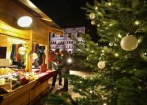 Marché Vert Noël à Aoste