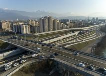 L'A480 au niveau du Pont de Catane