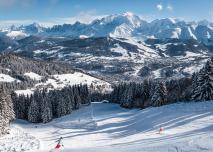 Le domaine skiable de Combloux