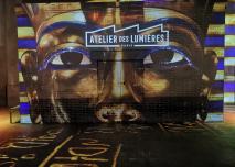 La nouvelle exposition sur l'Egypte des Pharaons à l'Atelier des Lumières