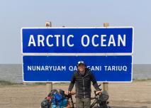 Jusqu'au dernier village inuite au bord de l'Océan Arctique. ©Zian Favre