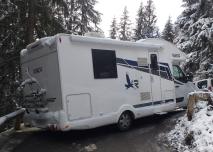 Camping car en difficulté