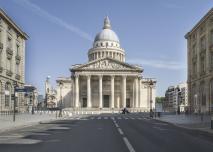 Panthéon vu depuis la rue Soufflot 