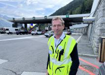 Vincent Glézal, directeur-adjoint du tunnel du Mont-Blanc