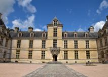 Château ducal de Cadillac - Façade sur cour