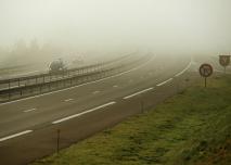 Circulation sur linéaire dans le brouillard