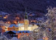 Le centre du village de St-Gervais