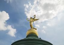 La colonne de juillet, place de la Bastille à Paris