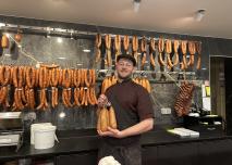 Hugo Defranoux, charcuterie Maison Barbier à Pont-de-Roide