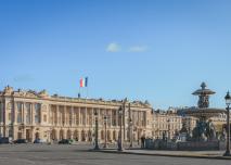 vue de l'Hôtel de la Marine, place de la concorde
