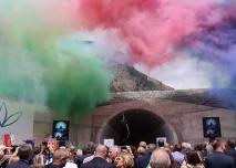 inauguration du second tube du tunnel du Fréjus