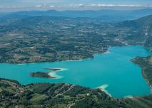 Vue du lac d'Aiguebelette