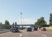 A31 entre Dijon et Beaune été 2025 été trafic dense