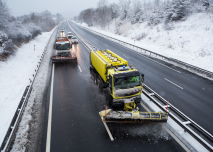 Chasse neige en intervention