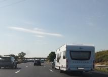 A6 Beaune circulation été caravane