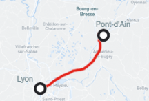 A42A432A40LyonSaint-Exupery-Pont-d'Ain 
